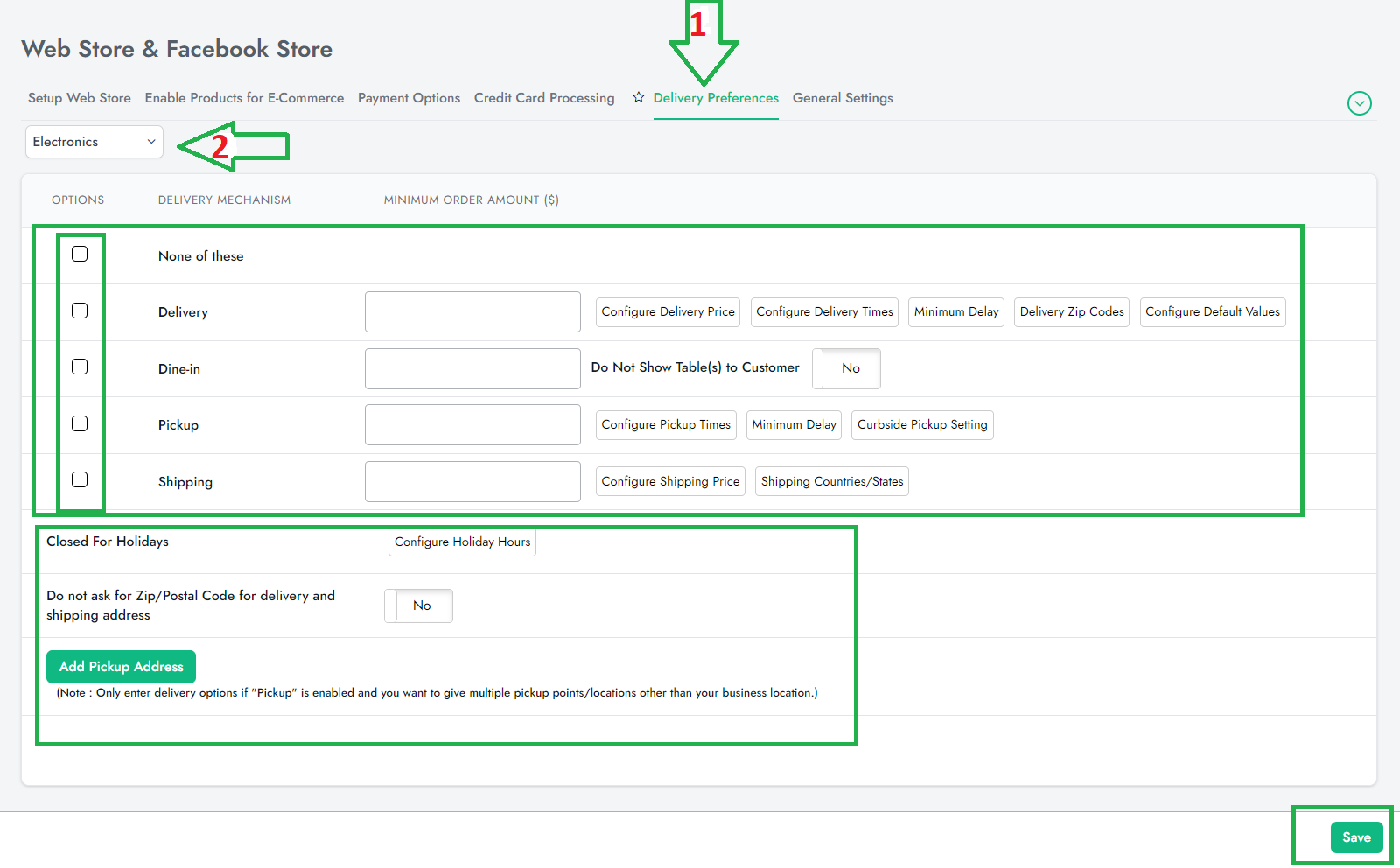 Shipping Preferences  - What Want Customers?